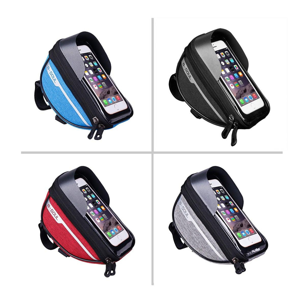 Cycling Bicycle Bike Head Tube Handlebar Cell Mobile Phone Bag
