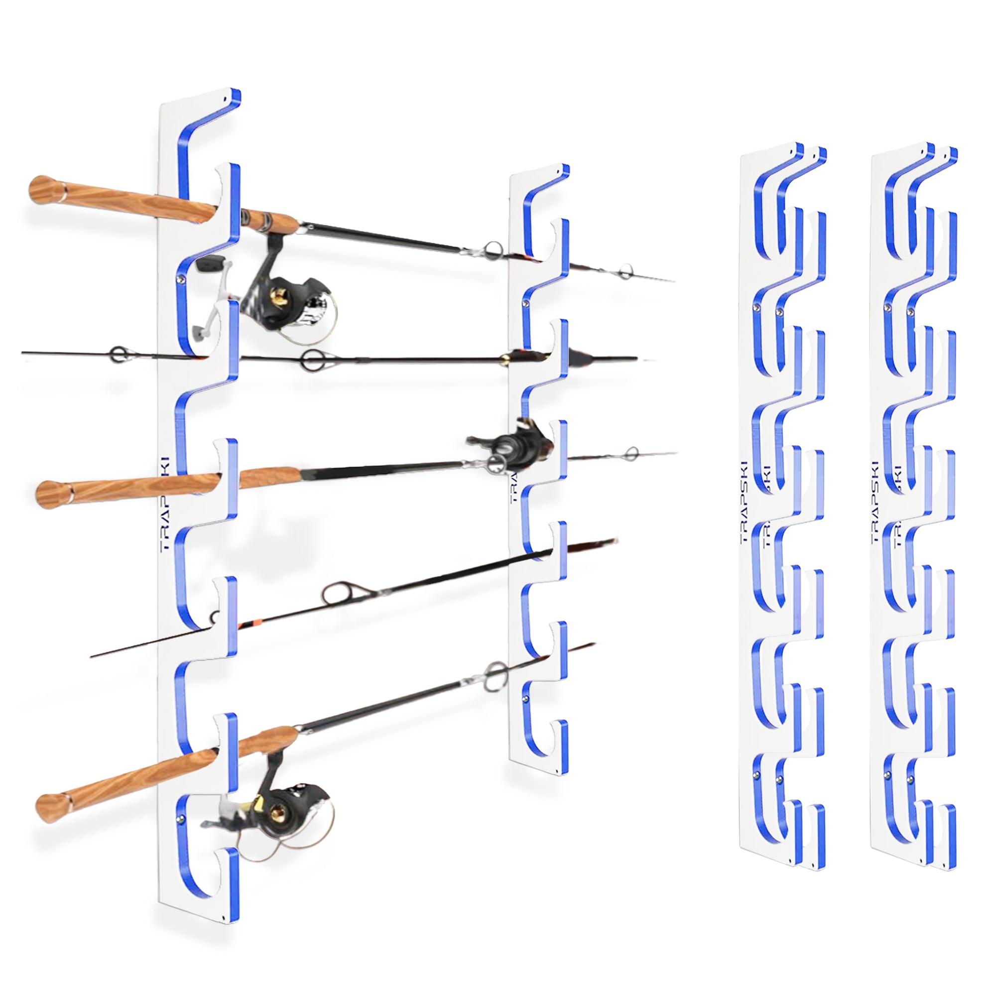 Premium Fishing Rod Racks | Wall or Ceiling or Boat Mounted
