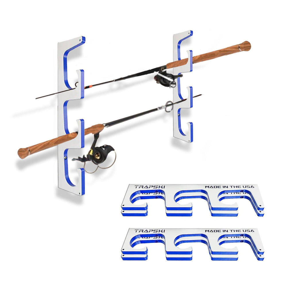 Premium Fishing Rod Racks | Wall or Ceiling or Boat Mounted