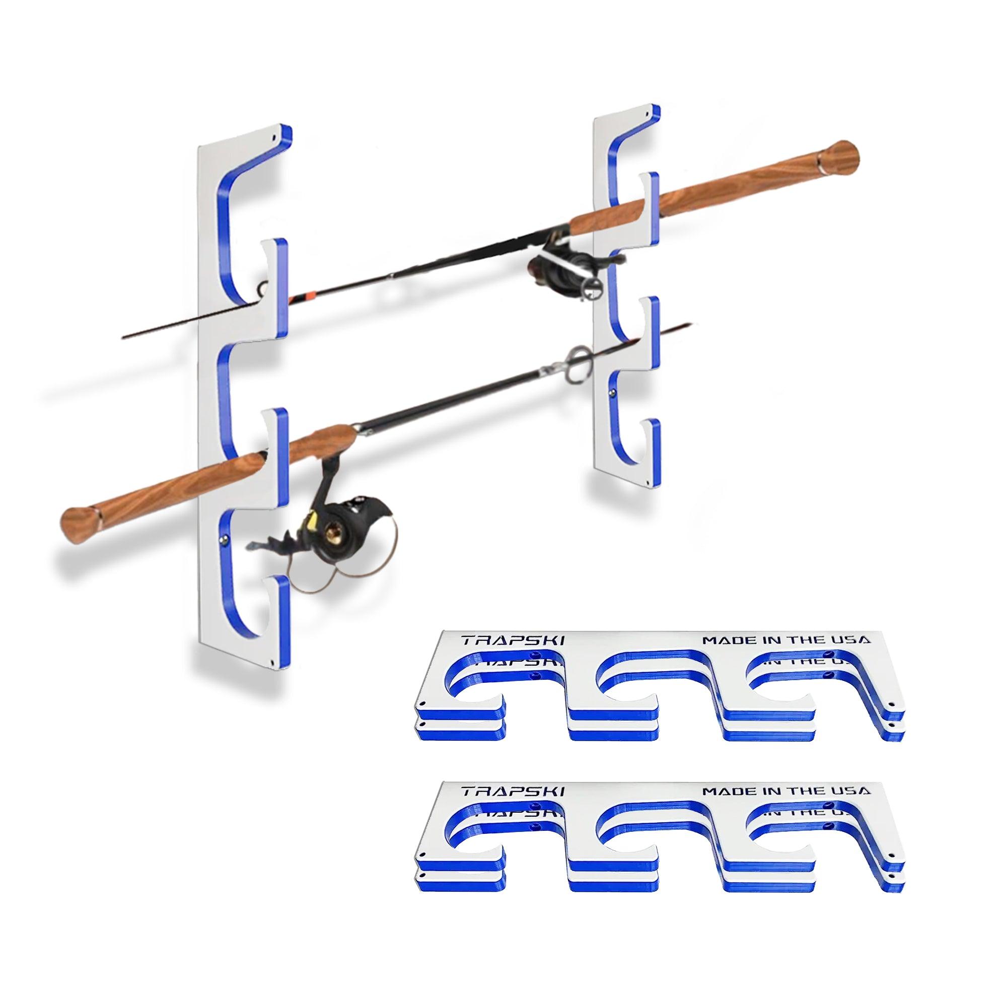 Premium Fishing Rod Racks | Wall or Ceiling or Boat Mounted