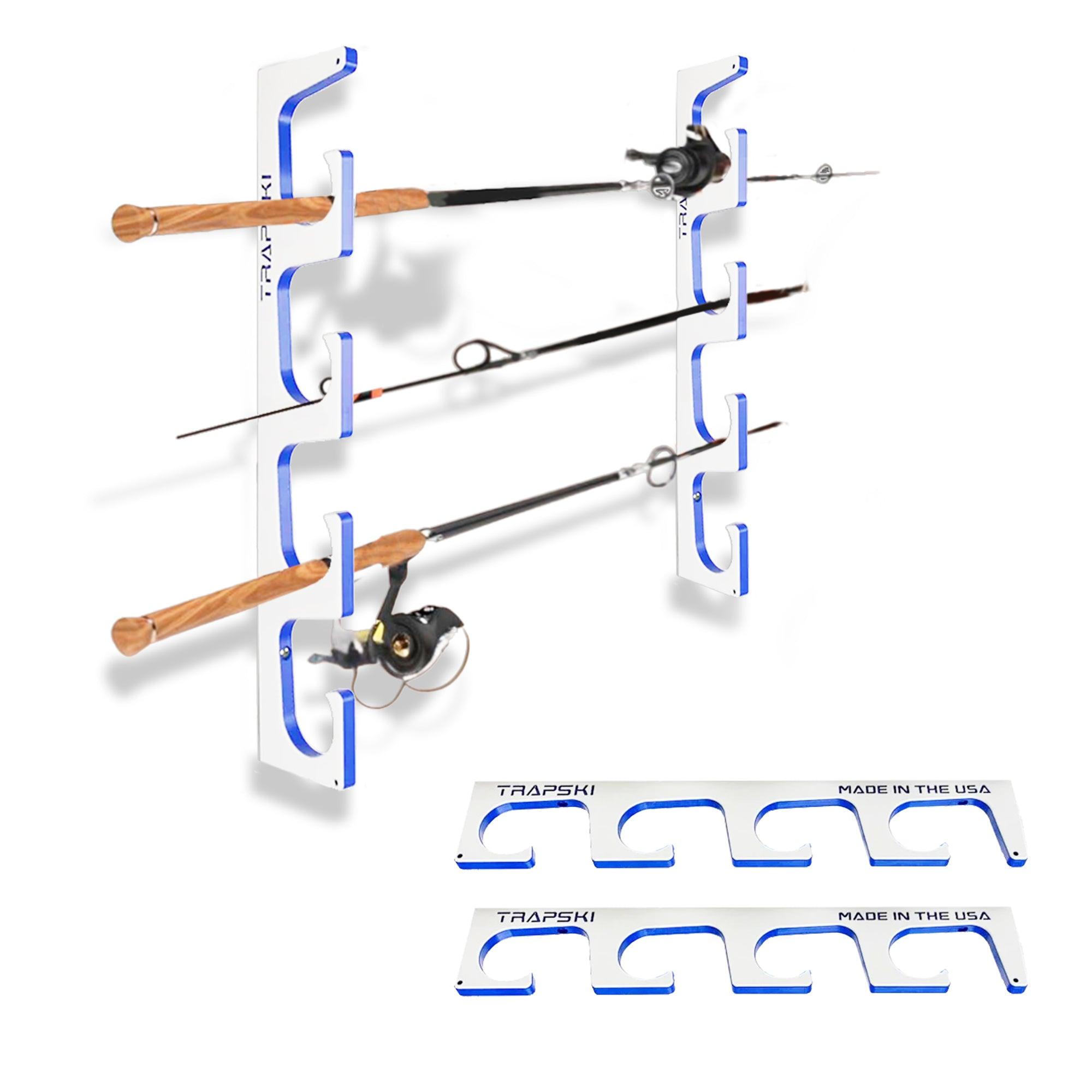 Premium Fishing Rod Racks | Wall or Ceiling or Boat Mounted