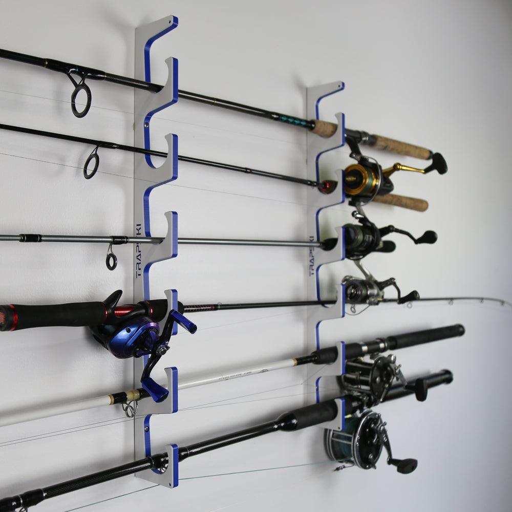 Premium Fishing Rod Racks | Wall or Ceiling or Boat Mounted
