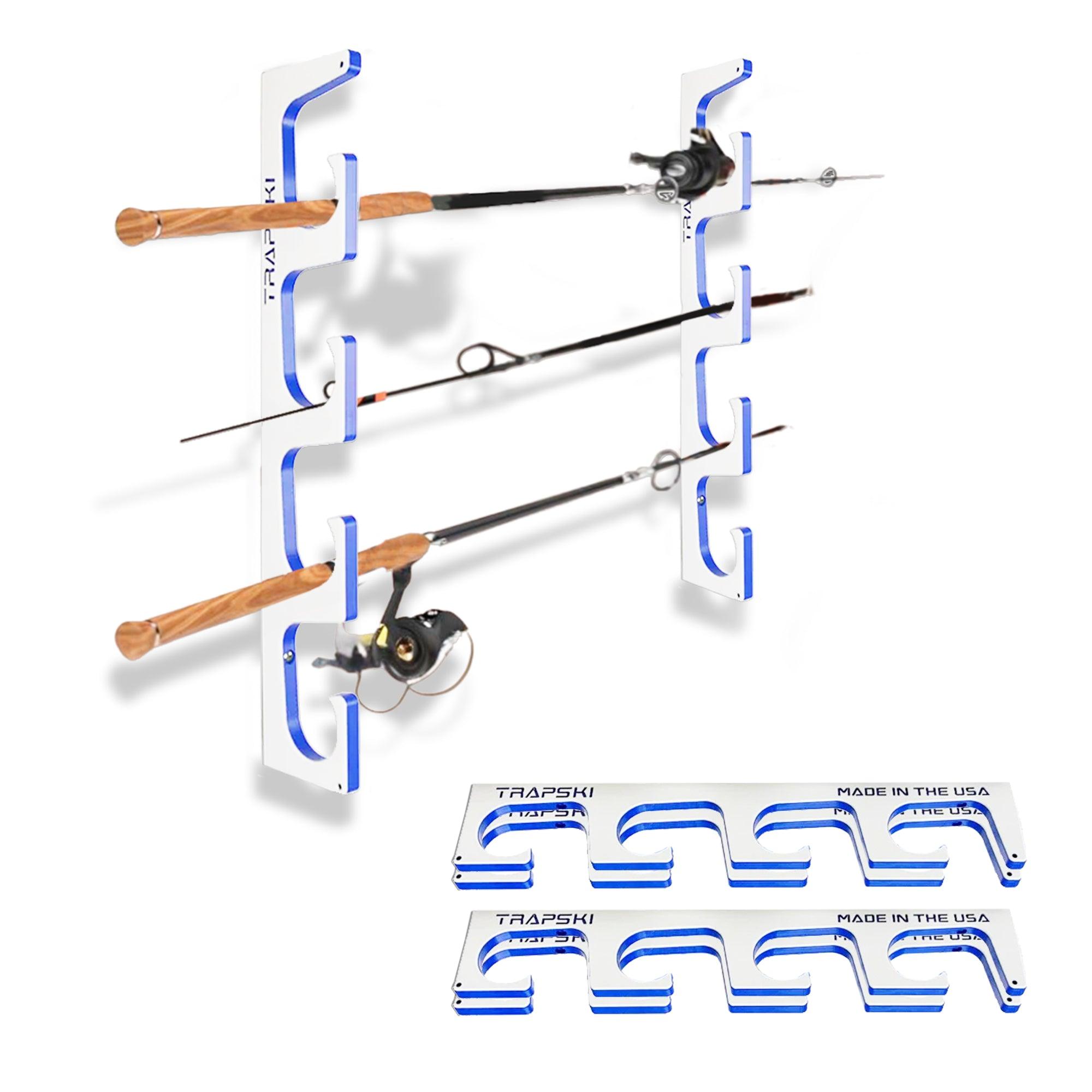 Premium Fishing Rod Racks | Wall or Ceiling or Boat Mounted