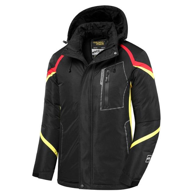Men Blue Winter  Jacket