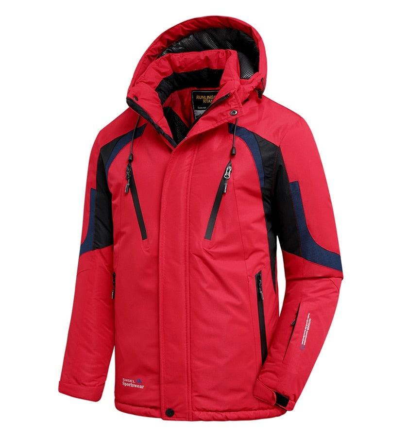 Men Blue Winter  Jacket