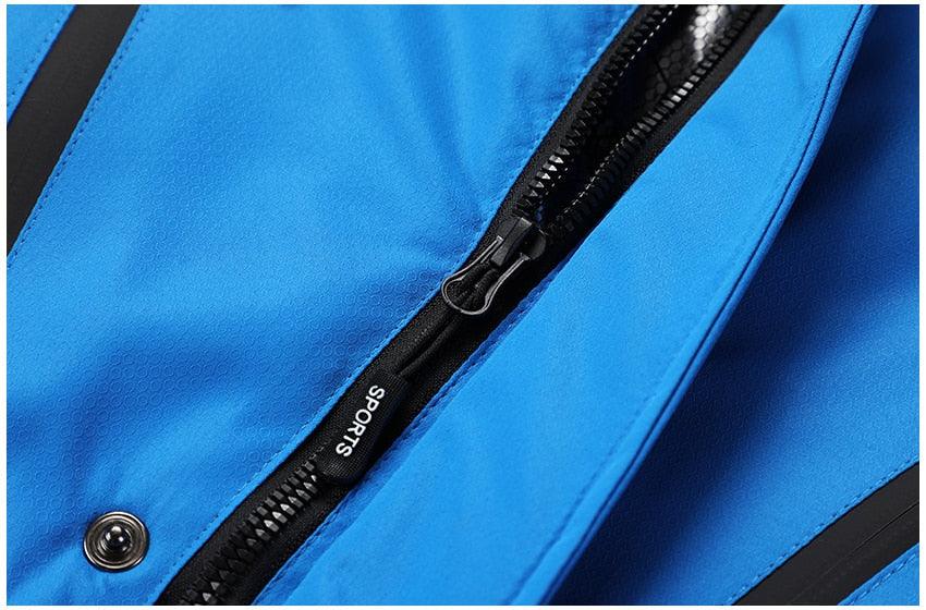 Men Blue Winter  Jacket