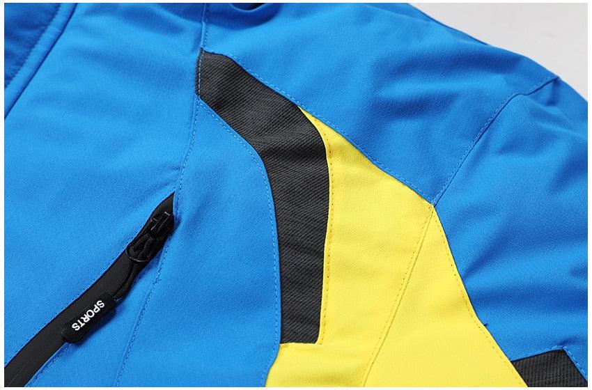 Men Blue Winter  Jacket
