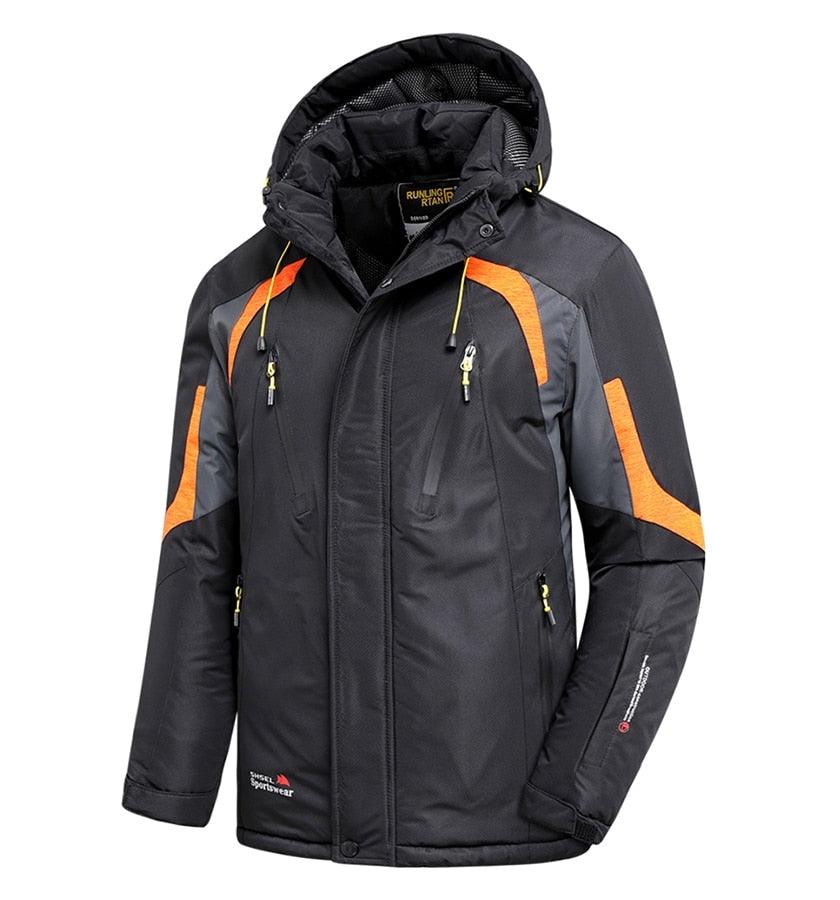 Men Blue Winter  Jacket