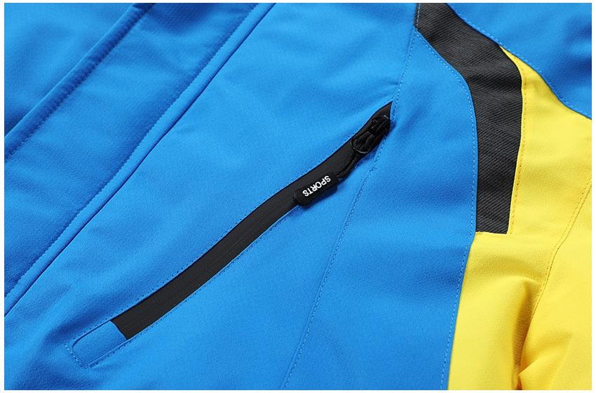 Men Blue Winter  Jacket