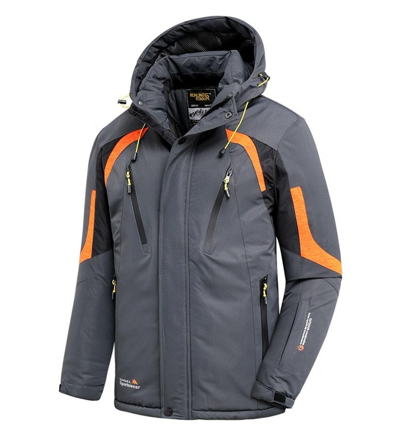 Men Blue Winter  Jacket