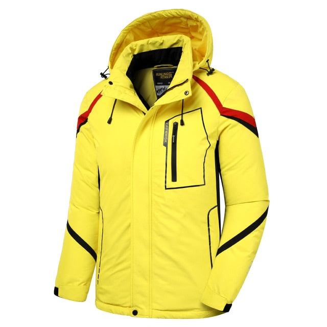Men Blue Winter  Jacket