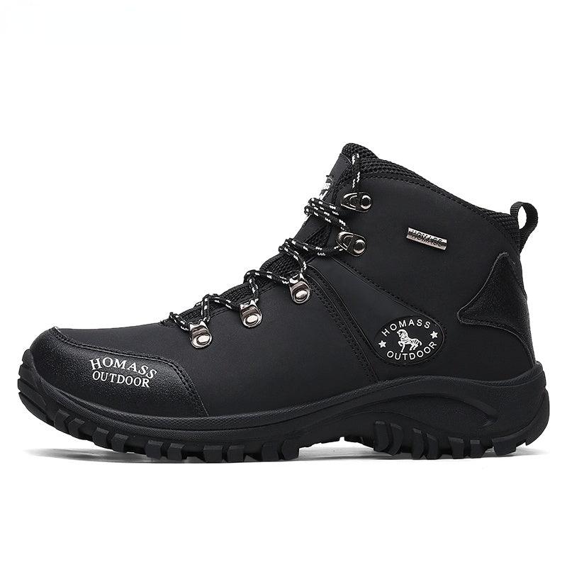 Men Waterproof Hiking Shoes Breathable Tactical Combat Boots