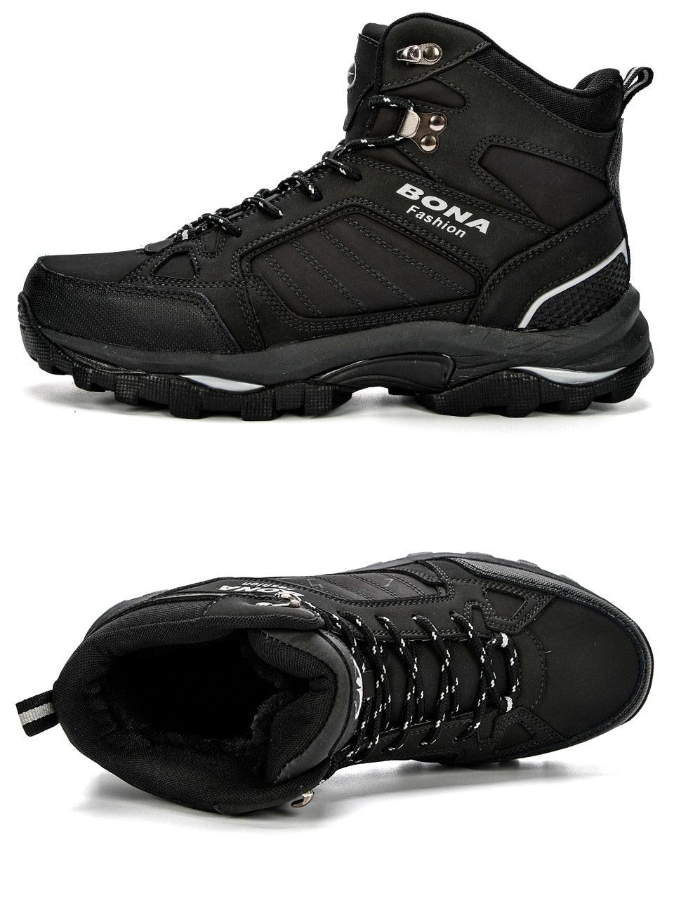 Modern Mens Boots Anti-Skidding Leather Shoes P