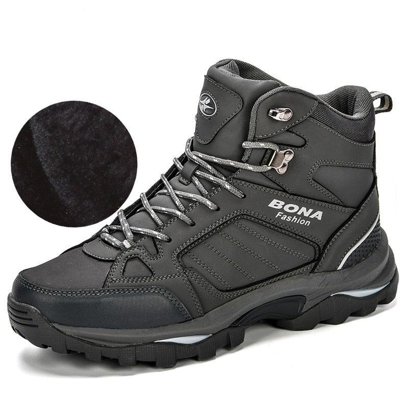 Modern Mens Boots Anti-Skidding Leather Shoes P