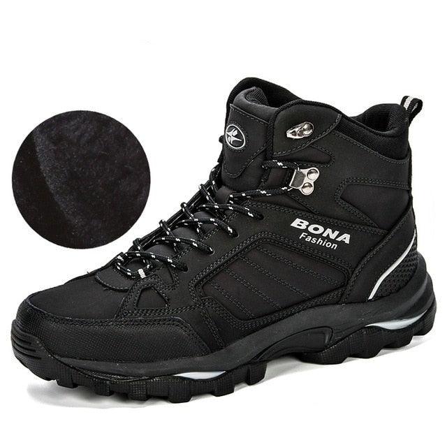 Modern Mens Boots Anti-Skidding Leather Shoes P