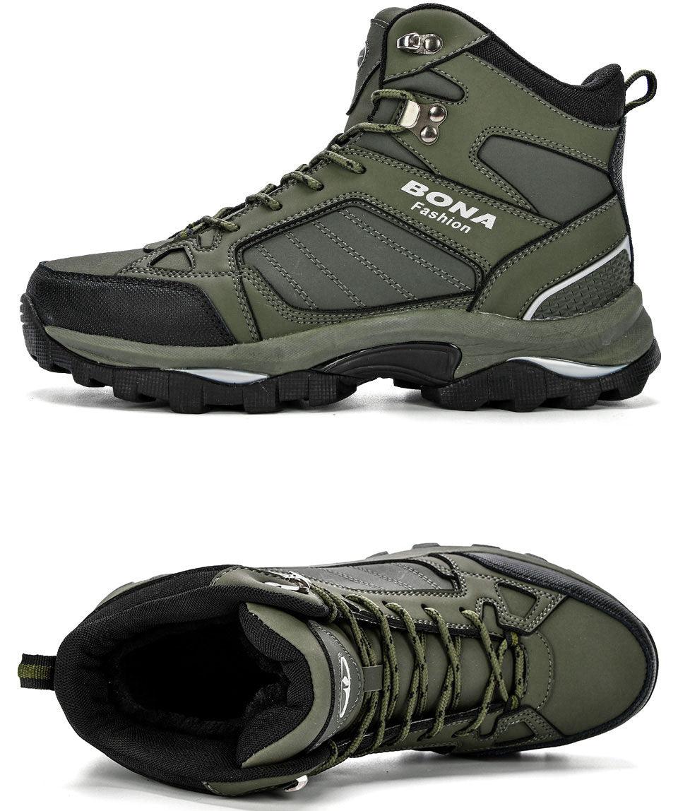 Modern Mens Boots Anti-Skidding Leather Shoes P
