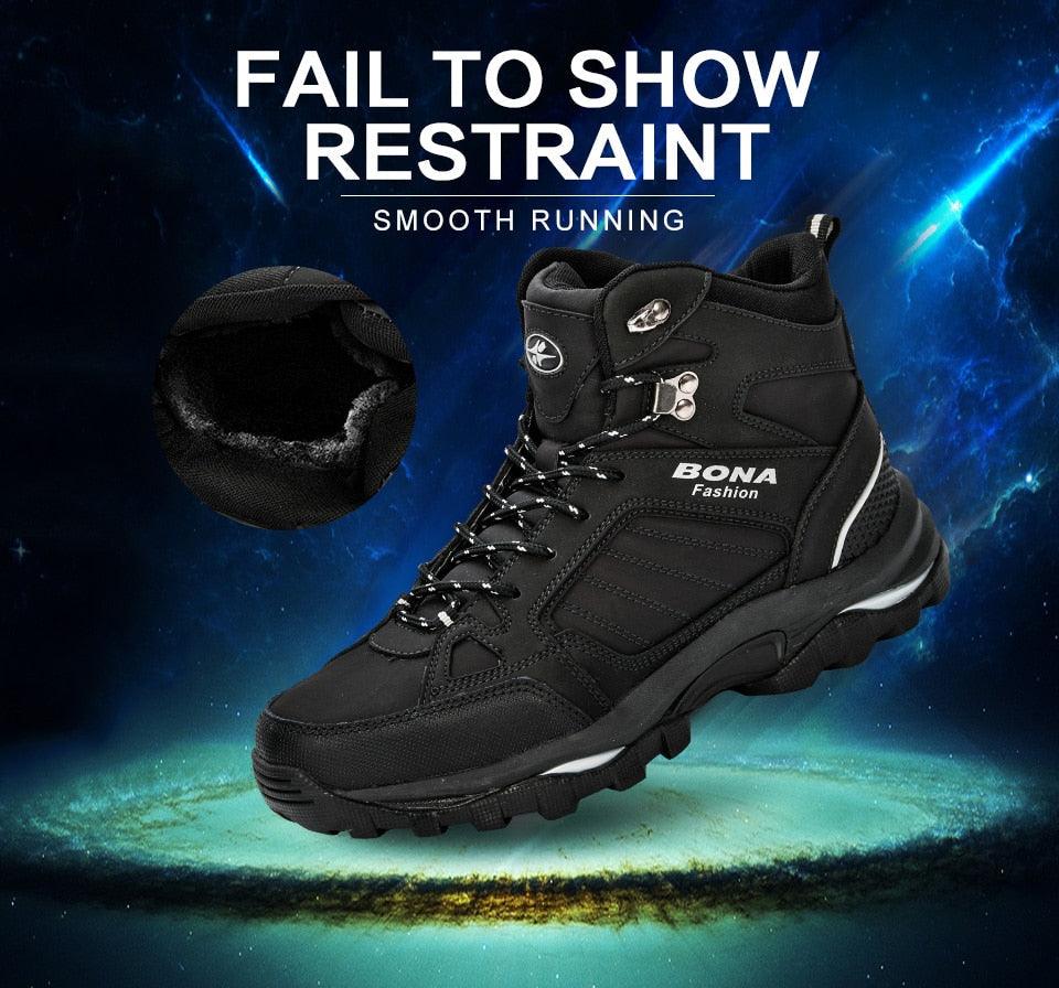 Modern Mens Boots Anti-Skidding Leather Shoes P