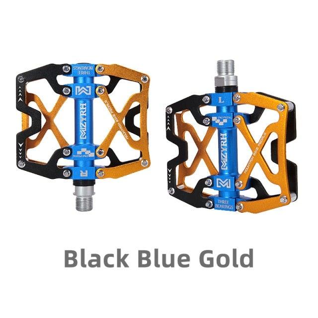 Mountain Bicycle Pedals Cycling Ultralight Aluminum Alloy 3 Bearings