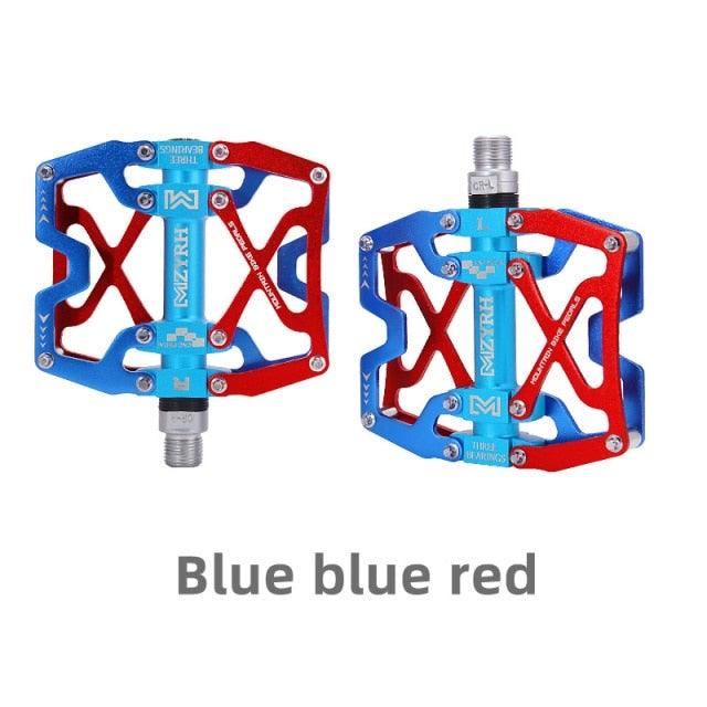 Mountain Bicycle Pedals Cycling Ultralight Aluminum Alloy 3 Bearings