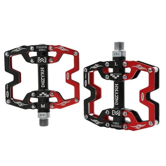 Mountain Bicycle Pedals Cycling Ultralight Aluminum Alloy 3 Bearings