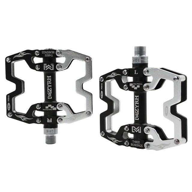 Mountain Bicycle Pedals Cycling Ultralight Aluminum Alloy 3 Bearings