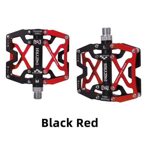 Mountain Bicycle Pedals Cycling Ultralight Aluminum Alloy 3 Bearings