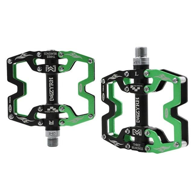 Mountain Bicycle Pedals Cycling Ultralight Aluminum Alloy 3 Bearings