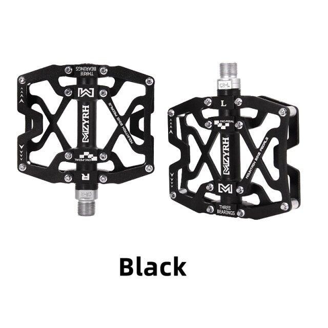 Mountain Bicycle Pedals Cycling Ultralight Aluminum Alloy 3 Bearings