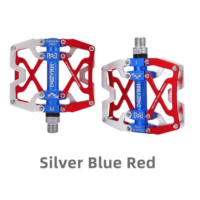 Mountain Bicycle Pedals Cycling Ultralight Aluminum Alloy 3 Bearings