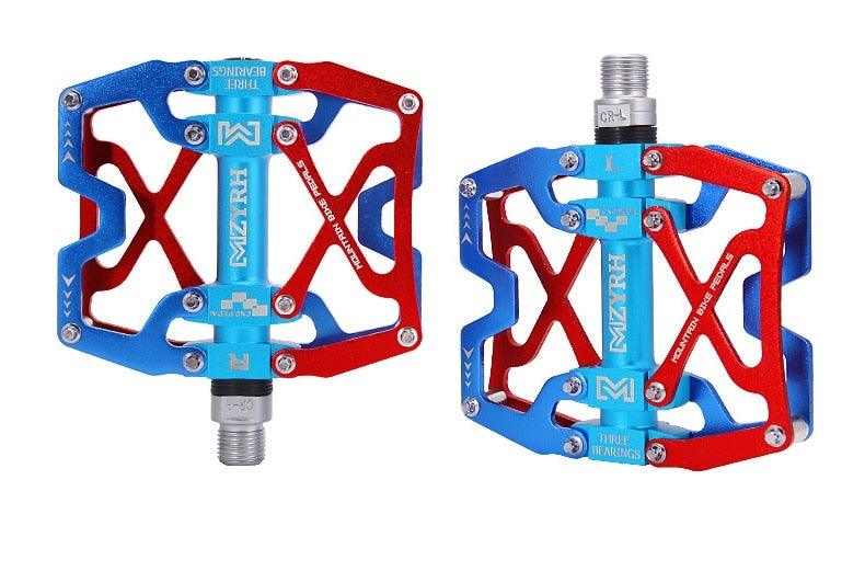Mountain Bicycle Pedals Cycling Ultralight Aluminum Alloy 3 Bearings