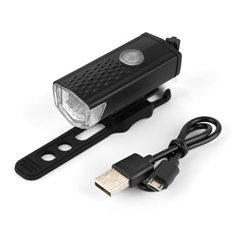 Mountain Cycle Front Back Headlight Lamp Flashlight