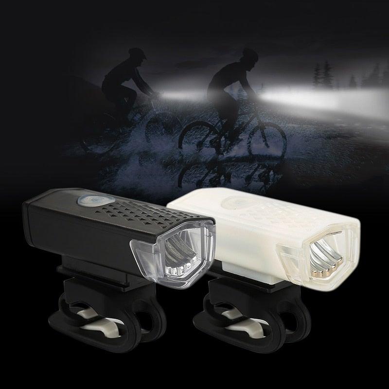Mountain Cycle Front Back Headlight Lamp Flashlight