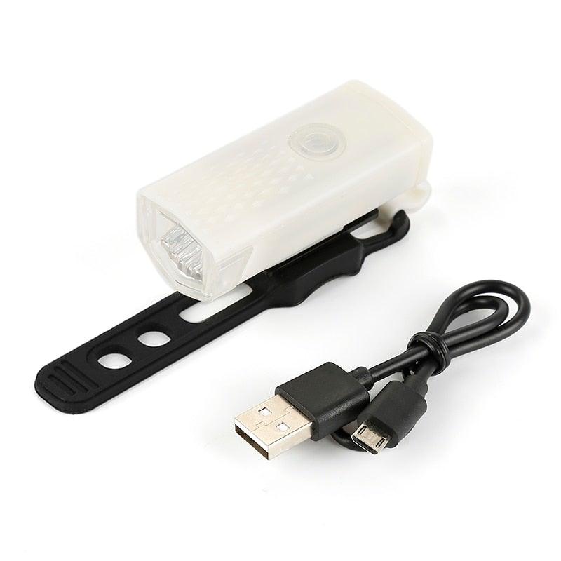 Mountain Cycle Front Back Headlight Lamp Flashlight