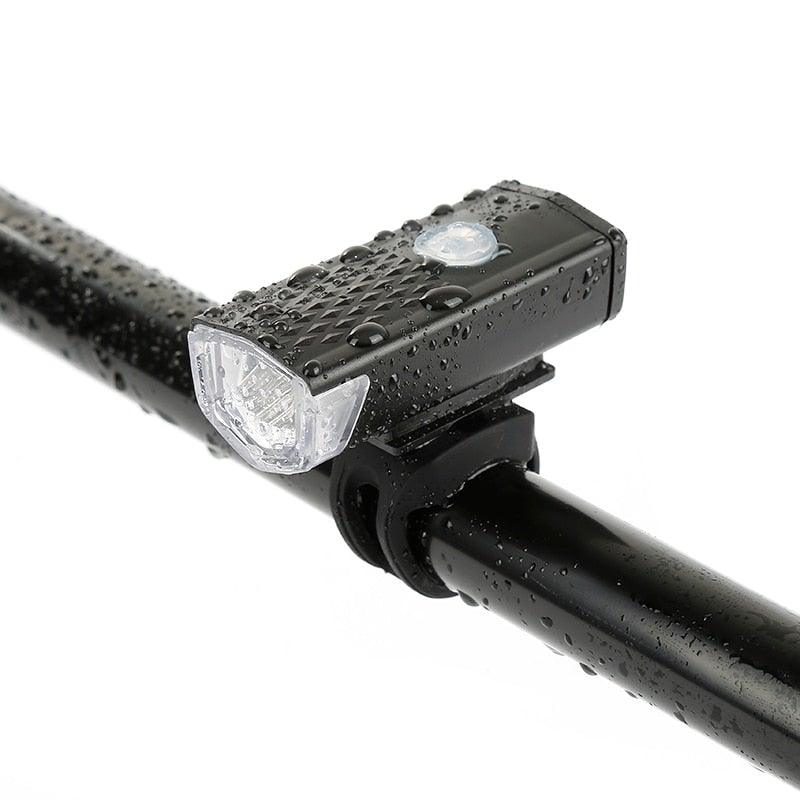 Mountain Cycle Front Back Headlight Lamp Flashlight