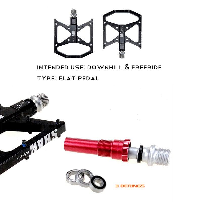 New Ultralight Bicycle Pedals Part Anti-Slip Aluminum Body Road Flat Foot