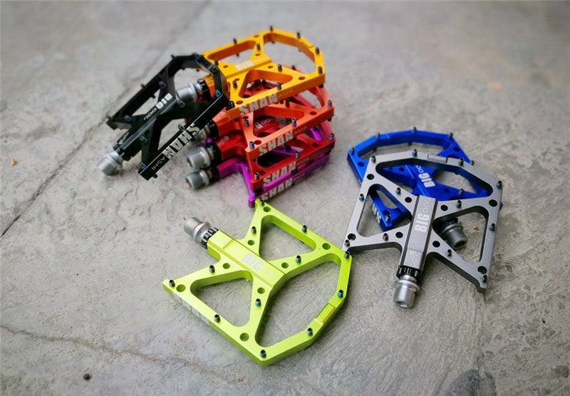 New Ultralight Bicycle Pedals Part Anti-Slip Aluminum Body Road Flat Foot