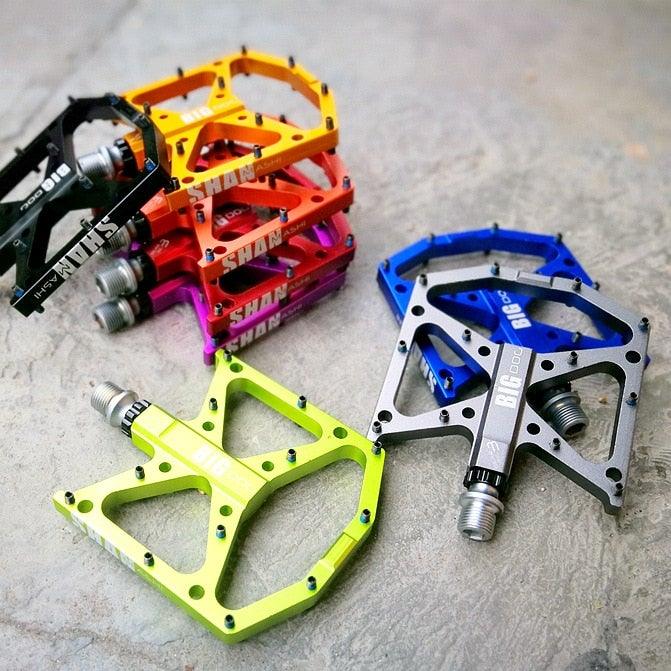 New Ultralight Bicycle Pedals Part Anti-Slip Aluminum Body Road Flat Foot