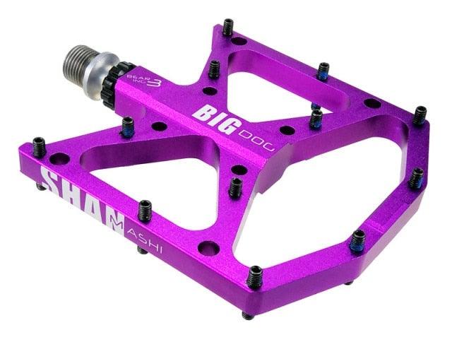 New Ultralight Bicycle Pedals Part Anti-Slip Aluminum Body Road Flat Foot