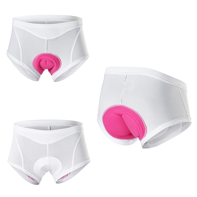 Women Cycling Shorts Gel 3D Padded