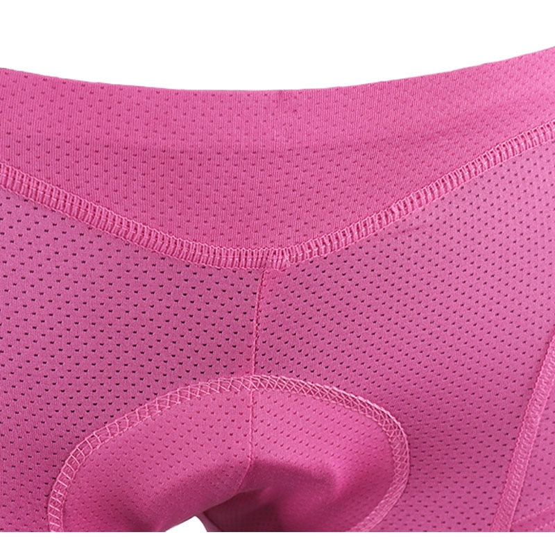 Women Cycling Shorts Gel 3D Padded