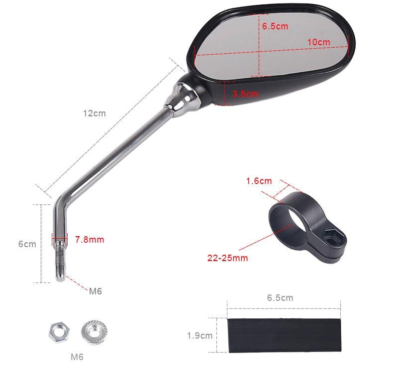 1 Pair Bicycle Rear View Mirror