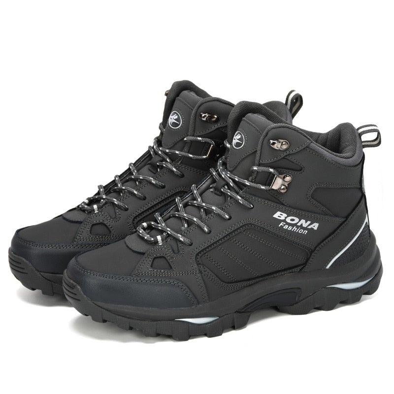 Modern Mens Boots Anti-Skidding Leather Shoes P