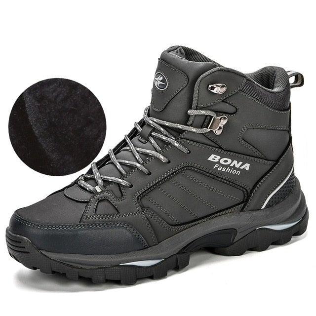 Modern Mens Boots Anti-Skidding Leather Shoes P