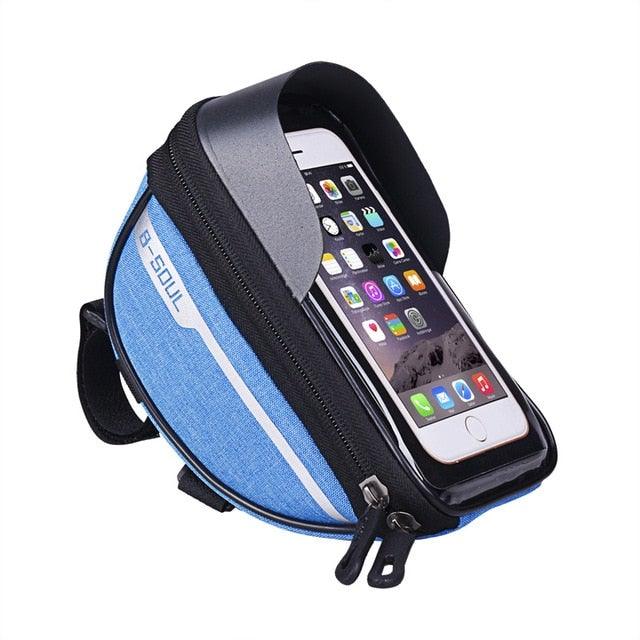 Cycling Bicycle Bike Head Tube Handlebar Cell Mobile Phone Bag