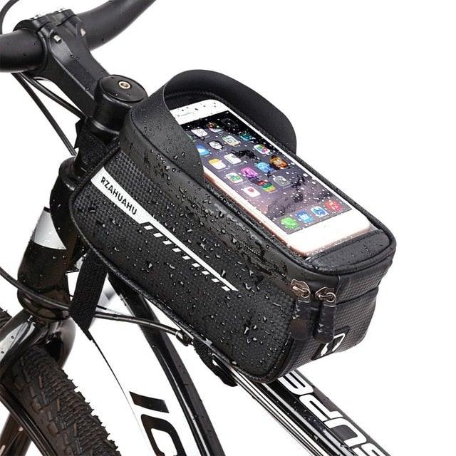 Cycling Bicycle Bike Head Tube Handlebar Cell Mobile Phone Bag
