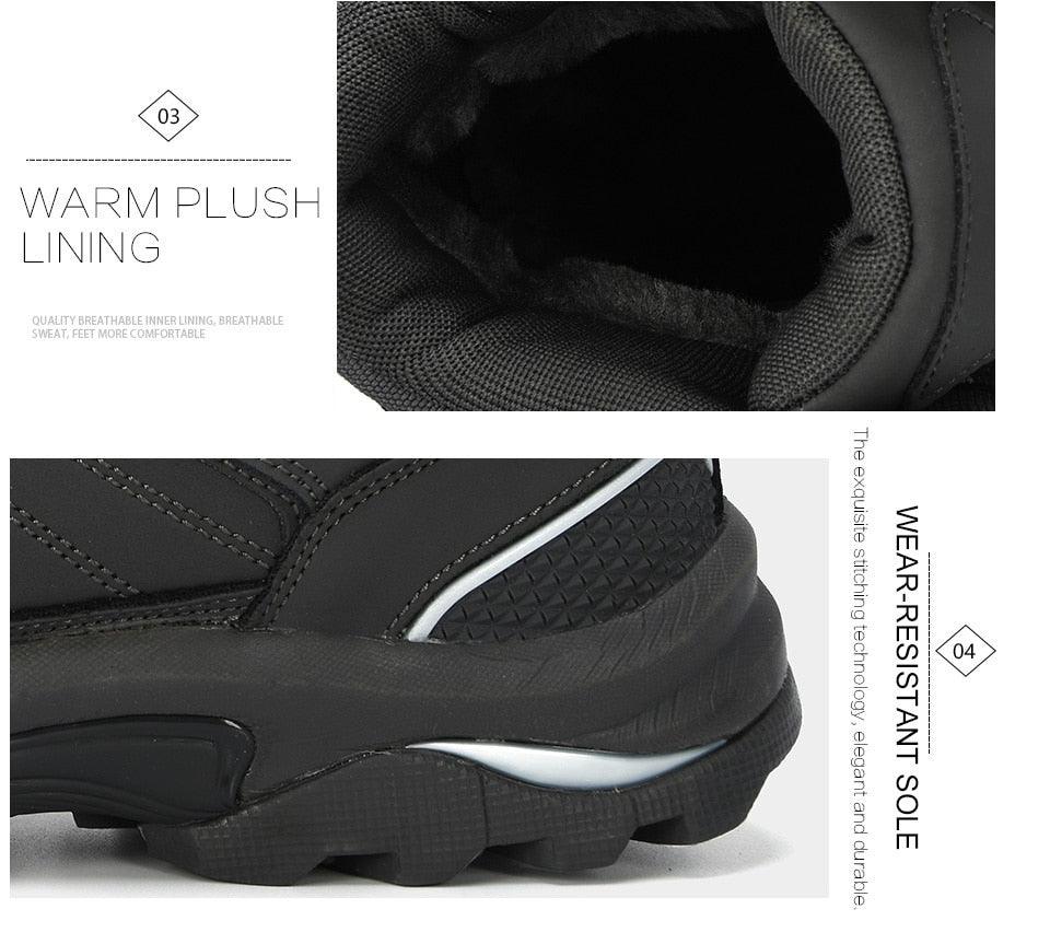Modern Mens Boots Anti-Skidding Leather Shoes P