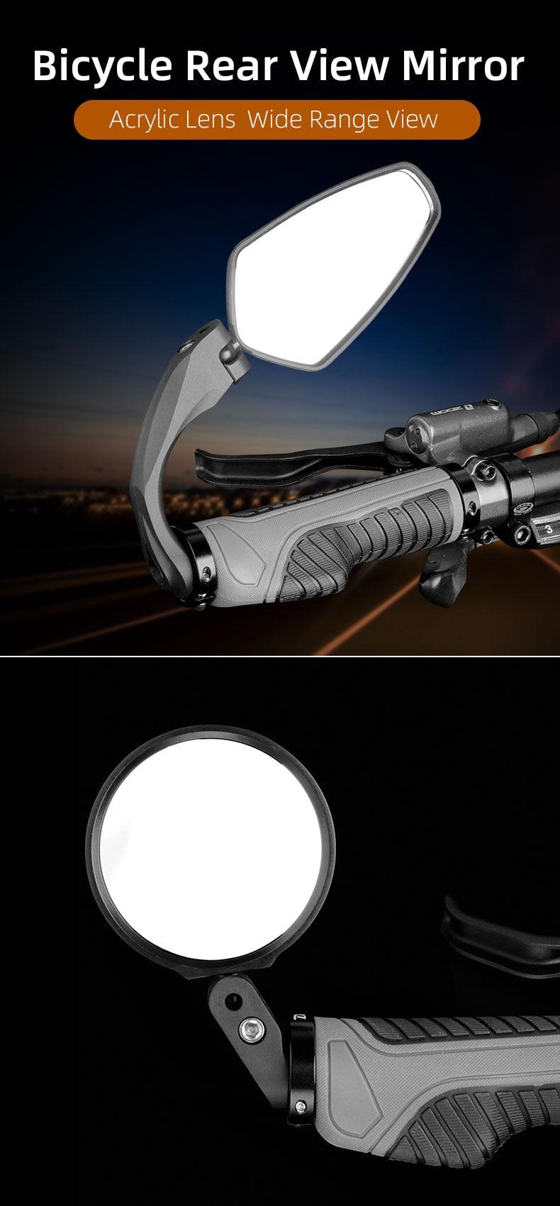 1 Pair Bicycle Rear View Mirror
