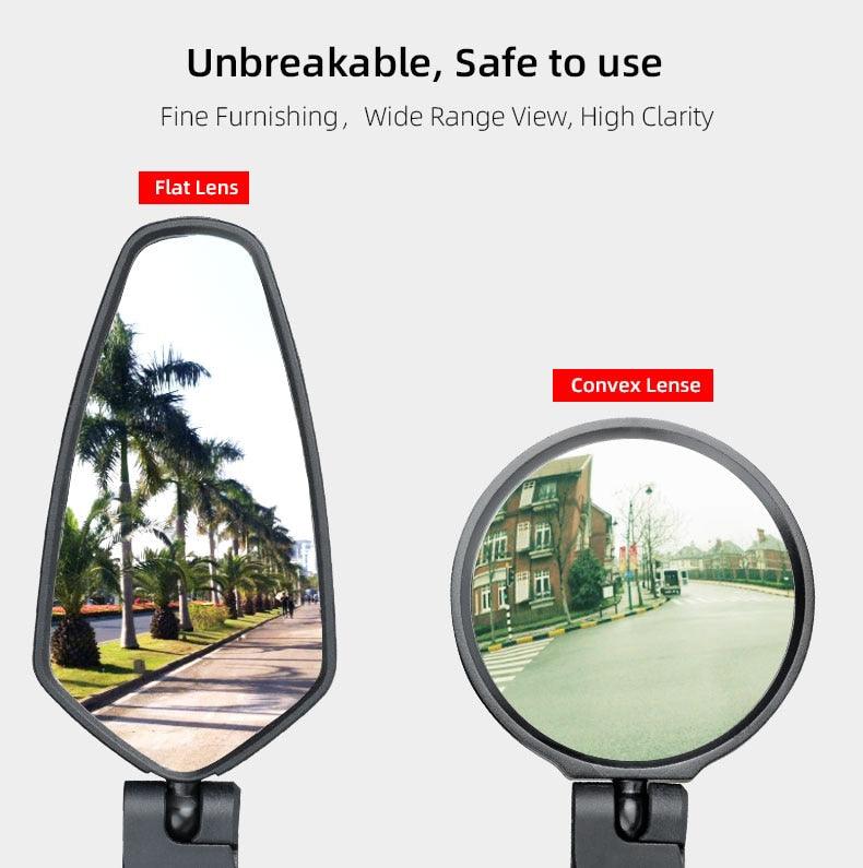 1 Pair Bicycle Rear View Mirror