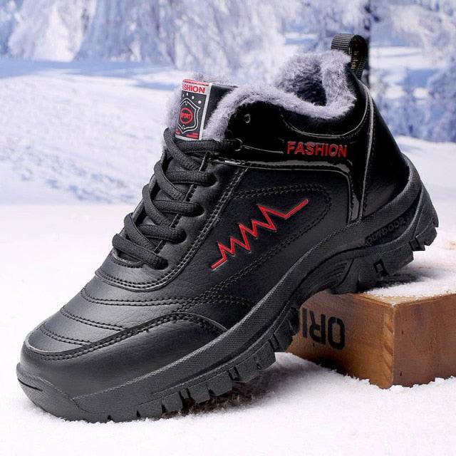 Winter Womens Mens Boots Shoes Plush Warm Sneakers