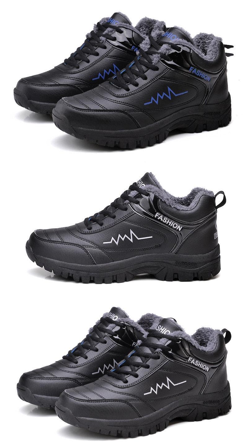 Winter Womens Mens Boots Shoes Plush Warm Sneakers